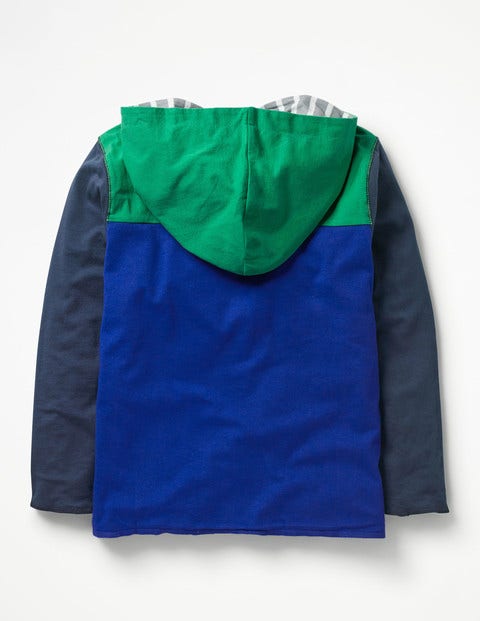 Reversible Hooded T-Shirt - Orion Blue/Watercress Green Reversible Hooded T-Shirt - Orion Blue/Watercress Green