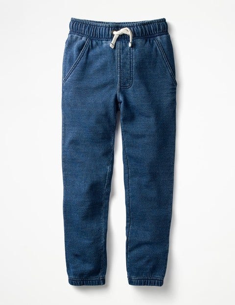 Jersey Joggers - Indigo Blue Jersey Joggers - Indigo Blue