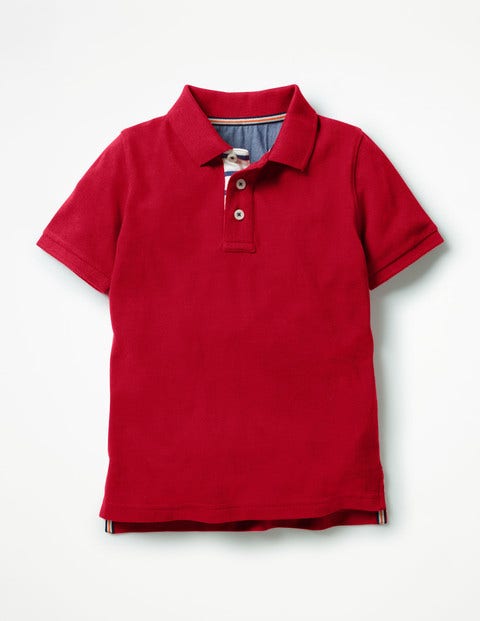 Piqué Polo Shirt - Engine Red Piqué Polo Shirt - Engine Red