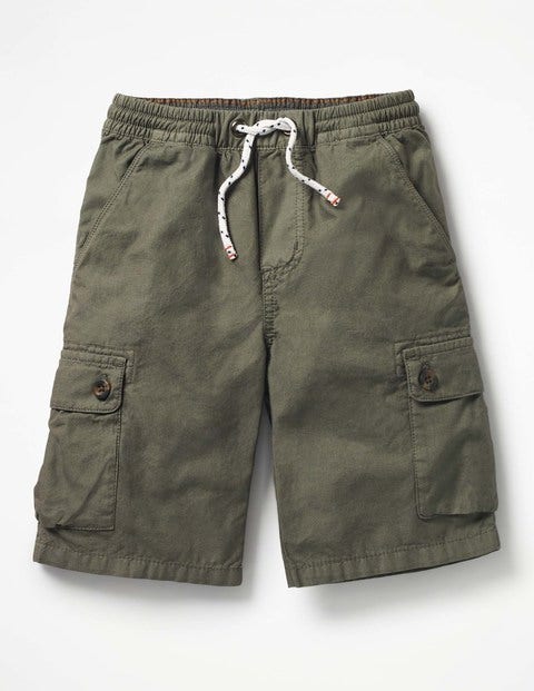 Pull-On Cargo Shorts - Terrain Green Pull-On Cargo Shorts - Terrain Green