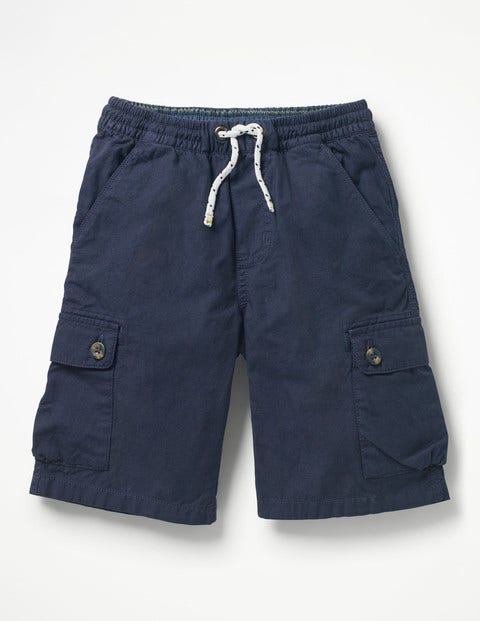 Pull-On Cargo Shorts - School Navy Pull-On Cargo Shorts - School Navy