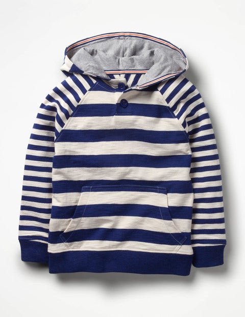 Beach Hoodie - Beacon Blue/Ecru Beach Hoodie - Beacon Blue/Ecru