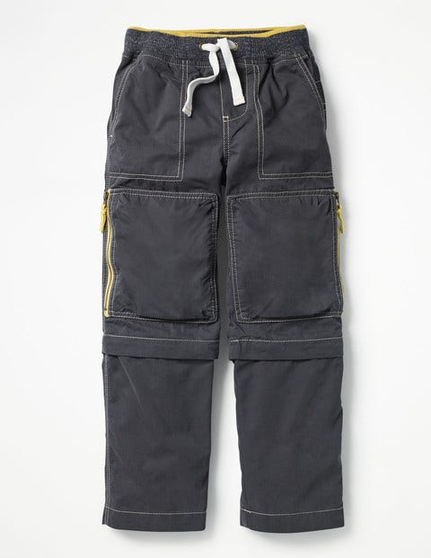Zip-Off Techno Pants - Tyne Grey Zip-Off Techno Pants - Tyne Grey