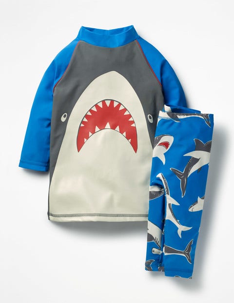 Surf Suit - Pool Blue Sharks Surf Suit - Pool Blue Sharks