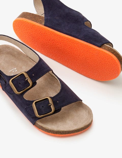 Suede Sandals - School Navy Suede Sandals - School Navy