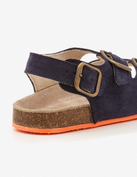 Suede Sandals - School Navy Suede Sandals - School Navy