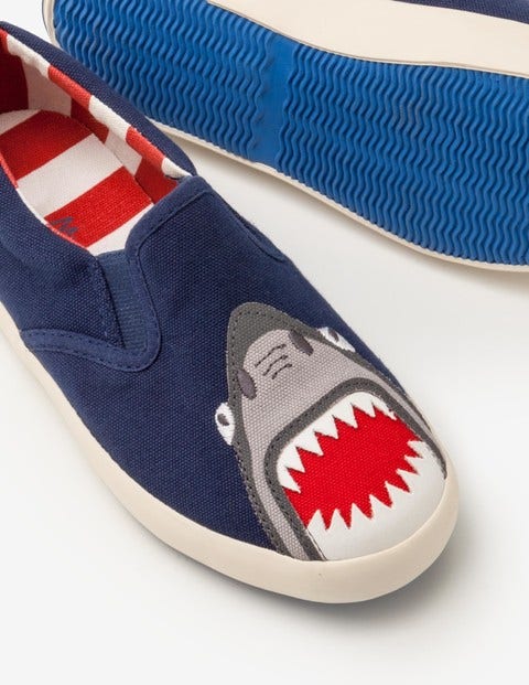 Novelty Slip-On Shoes - Beacon Blue Novelty Slip-On Shoes - Beacon Blue