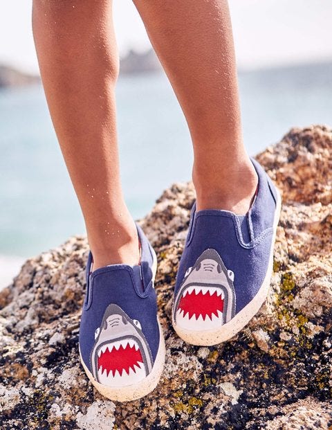 Novelty Slip-On Shoes - Beacon Blue Novelty Slip-On Shoes - Beacon Blue