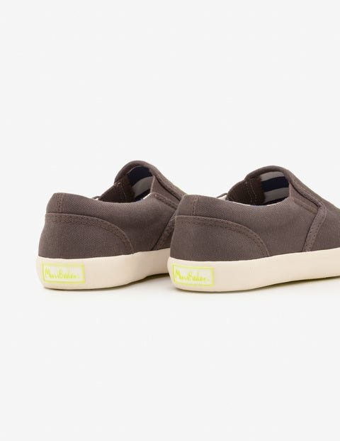 Novelty Slip-On Shoes - Shark Grey Novelty Slip-On Shoes - Shark Grey