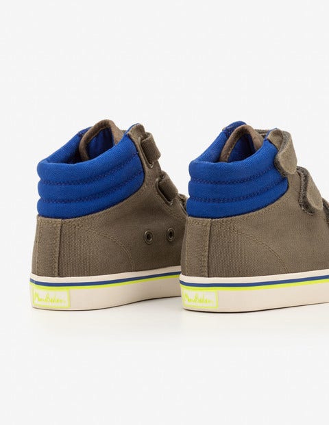 Canvas High Tops - Terrain Green Canvas High Tops - Terrain Green