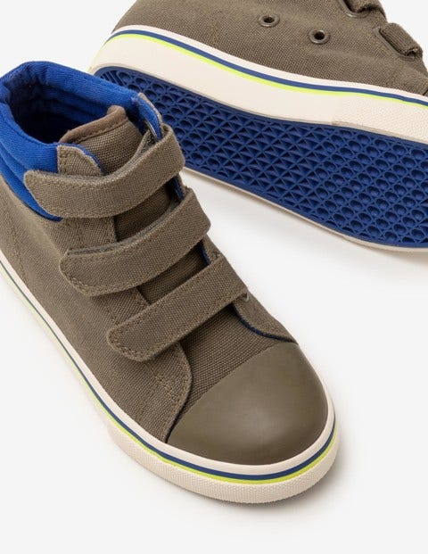 Canvas High Tops - Terrain Green Canvas High Tops - Terrain Green