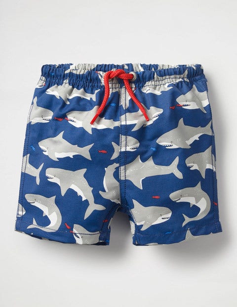 Baby Bathers - Crayon Red Baby Sharks Baby Bathers - Crayon Red Baby Sharks