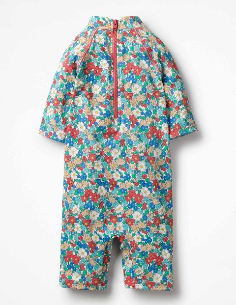 Pretty Surf Suit - Oasis Blue Vintage Floral Pretty Surf Suit - Oasis Blue Vintage Floral