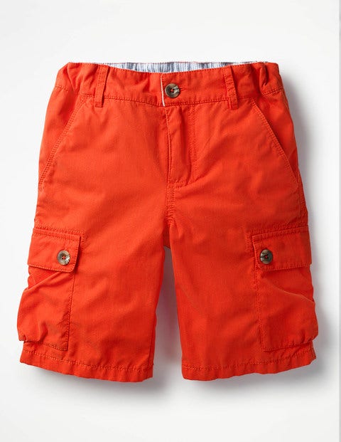Summer Cargo Shorts - Jam Red Summer Cargo Shorts - Jam Red