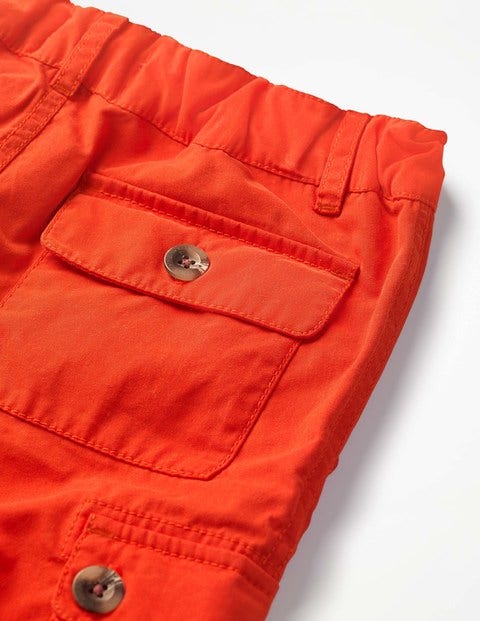 Summer Cargo Shorts - Jam Red Summer Cargo Shorts - Jam Red