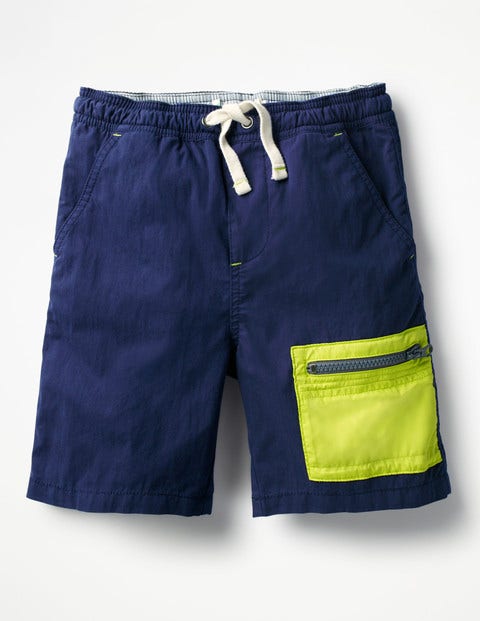 Colourblock Shorts - Beacon Blue Colourblock Shorts - Beacon Blue