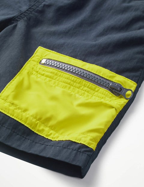Colourblock Shorts - Beacon Blue Colourblock Shorts - Beacon Blue