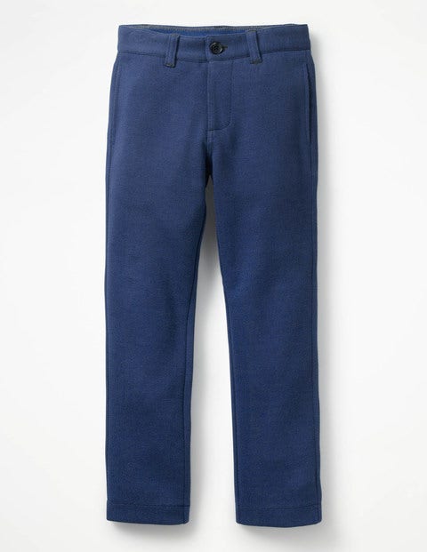 Jersey Chinos - Beacon Blue Jersey Chinos - Beacon Blue