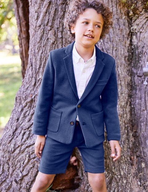 Jersey Blazer - Beacon Blue Jersey Blazer - Beacon Blue