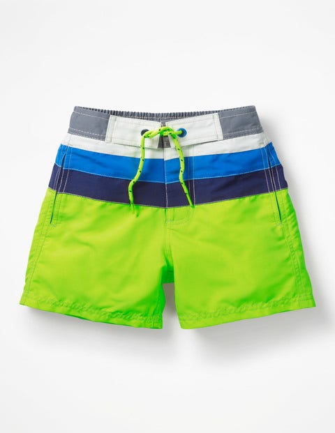 Poolside Shorts - Acid Yellow/Beacon Blue Poolside Shorts - Acid Yellow/Beacon Blue