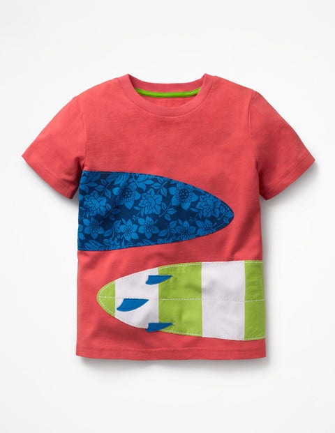 Printed Applique T-Shirt - Jam Red Surfboards Printed Applique T-Shirt - Jam Red Surfboards