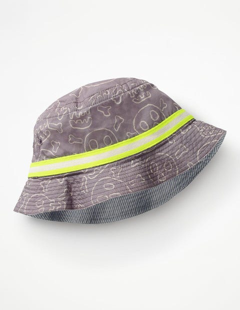 Fisherman's Hat - Raft Grey Skulls Fisherman's Hat - Raft Grey Skulls