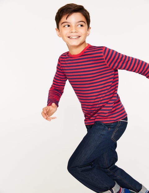 Supersoft T-Shirt - Salsa Red/School Navy Supersoft T-Shirt - Salsa Red/School Navy