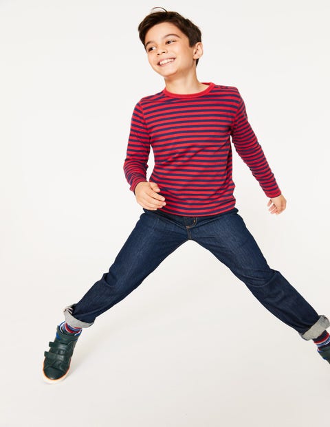 Supersoft T-Shirt - Salsa Red/School Navy Supersoft T-Shirt - Salsa Red/School Navy