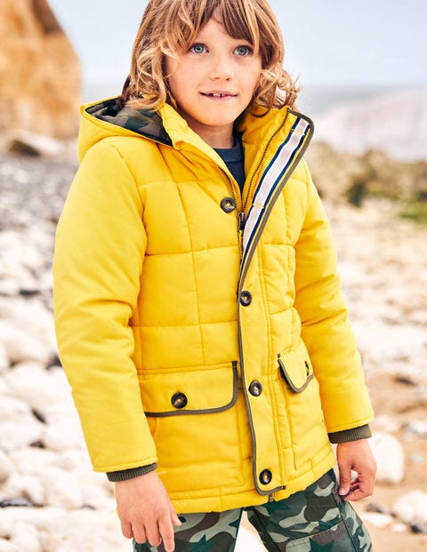 Quilted Parka - Wasp Yellow Quilted Parka - Wasp Yellow