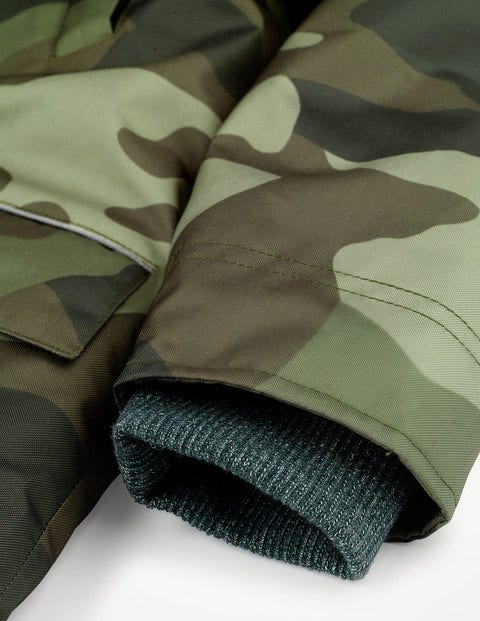 Waterproof Parka - Khaki Green Camouflage Waterproof Parka - Khaki Green Camouflage
