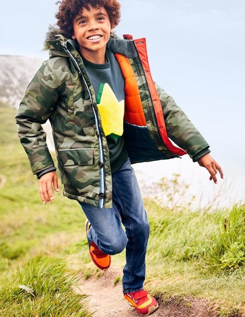 Waterproof Parka - Khaki Green Camouflage Waterproof Parka - Khaki Green Camouflage