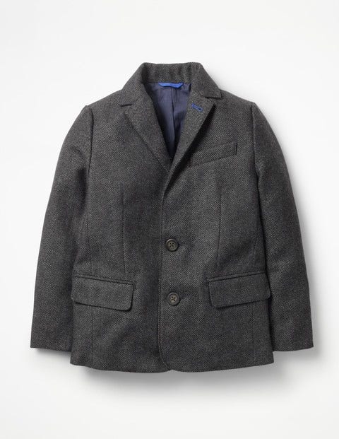 Party Blazer - Grey Marl Herringbone Party Blazer - Grey Marl Herringbone