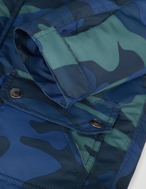 Three-In-One Anorak - Midnight Navy Camouflage Three-In-One Anorak - Midnight Navy Camouflage