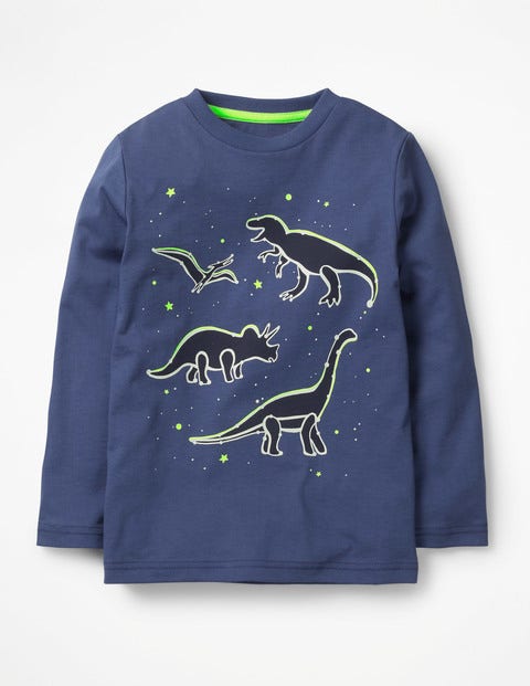 Glow-In-The-Dark Space T-Shirt - Starboard Blue Constellations Glow-In-The-Dark Space T-Shirt - Starboard Blue Constellations