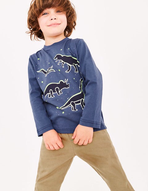 Glow-In-The-Dark Space T-Shirt - Starboard Blue Constellations Glow-In-The-Dark Space T-Shirt - Starboard Blue Constellations