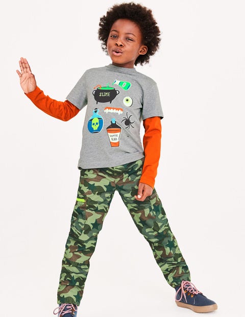 Glowing Halloween T-Shirt - Grey Marl Potions Glowing Halloween T-Shirt - Grey Marl Potions