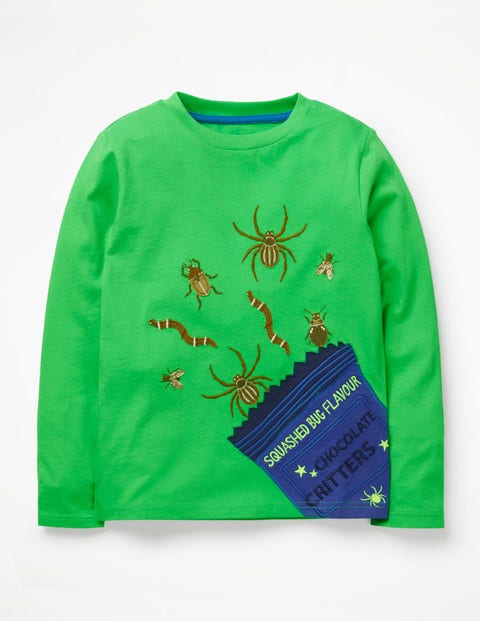 Terrible Treats T-Shirt - Crayon Green Critters Terrible Treats T-Shirt - Crayon Green Critters