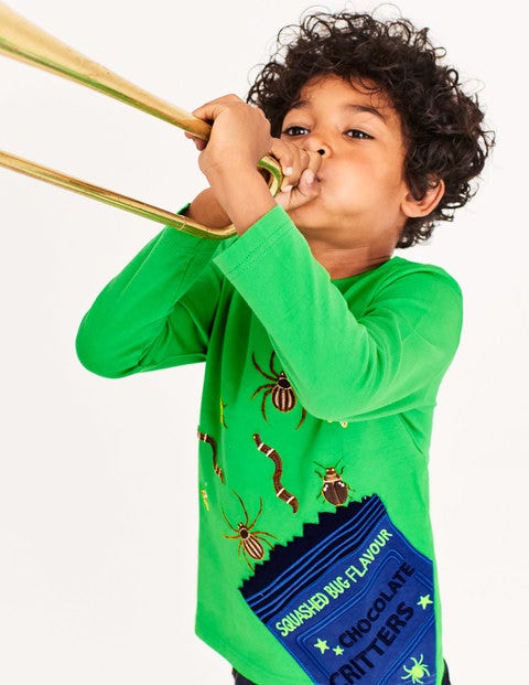 Terrible Treats T-Shirt - Crayon Green Critters Terrible Treats T-Shirt - Crayon Green Critters