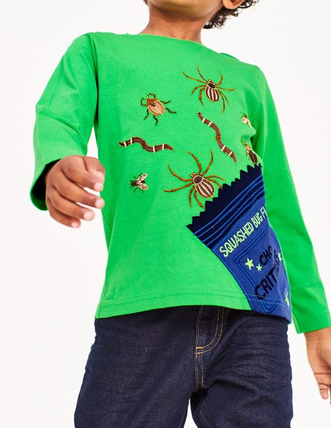 Terrible Treats T-Shirt - Crayon Green Critters Terrible Treats T-Shirt - Crayon Green Critters