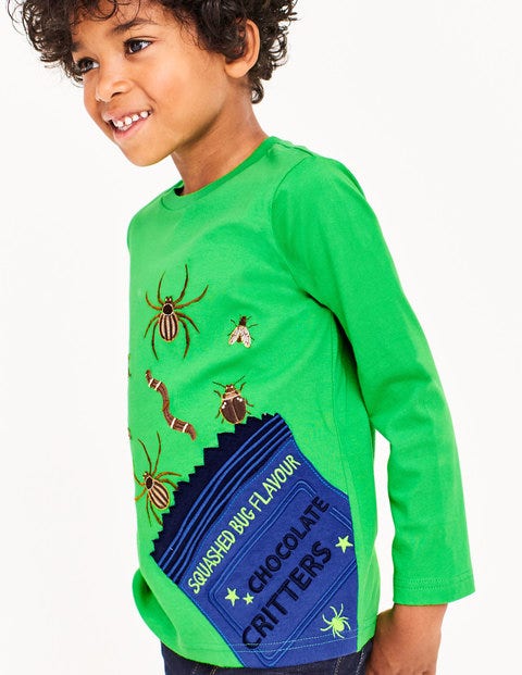 Terrible Treats T-Shirt - Crayon Green Critters Terrible Treats T-Shirt - Crayon Green Critters