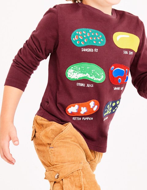 Terrible Treats T-Shirt - Grenadine Red Bizarre Beans Terrible Treats T-Shirt - Grenadine Red Bizarre Beans