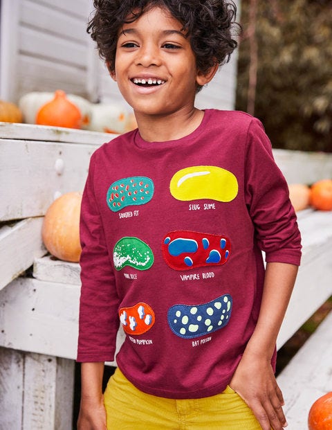 Terrible Treats T-Shirt - Grenadine Red Bizarre Beans Terrible Treats T-Shirt - Grenadine Red Bizarre Beans