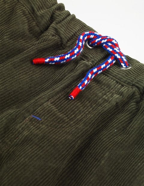 Cord Utility Cargo Trousers - Swamp Green Cord Utility Cargo Trousers - Swamp Green