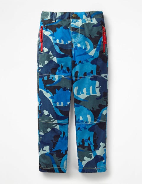 Lined Skate Pants - Daphne Blue Camosaurus Lined Skate Pants - Daphne Blue Camosaurus