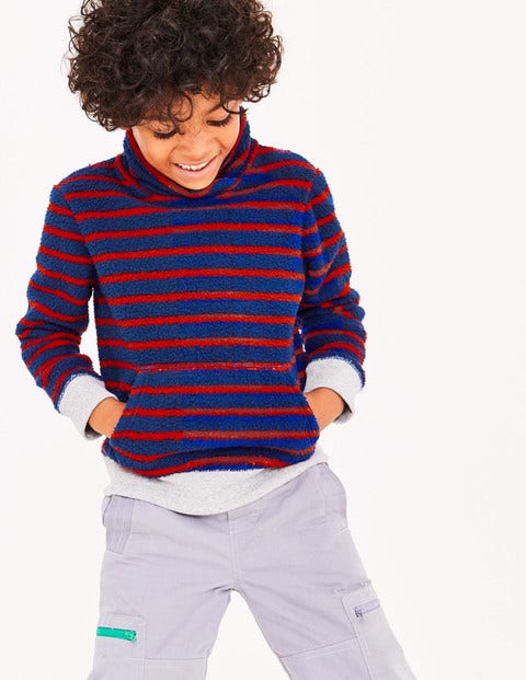 Cosy Teddy Popover - Orion Blue/Post Box Red Cosy Teddy Popover - Orion Blue/Post Box Red