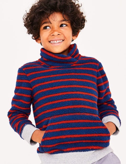 Cosy Teddy Popover - Orion Blue/Post Box Red Cosy Teddy Popover - Orion Blue/Post Box Red
