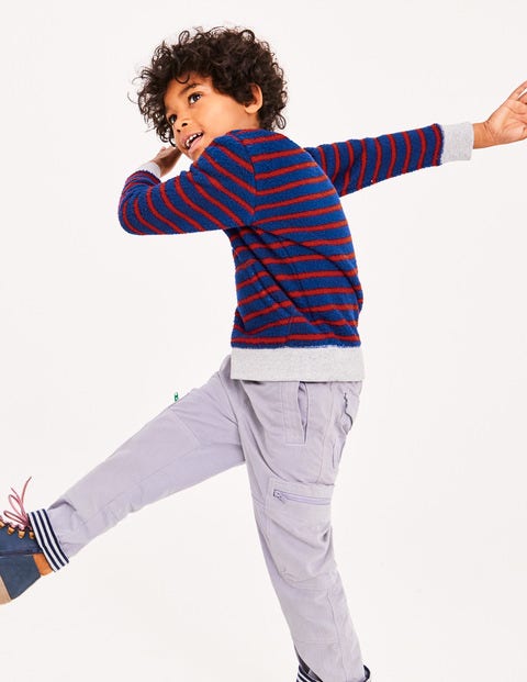 Cosy Teddy Popover - Orion Blue/Post Box Red Cosy Teddy Popover - Orion Blue/Post Box Red