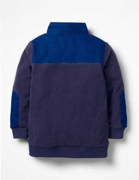 Fleece Zip-Through - Ultramarine Blue Fleece Zip-Through - Ultramarine Blue
