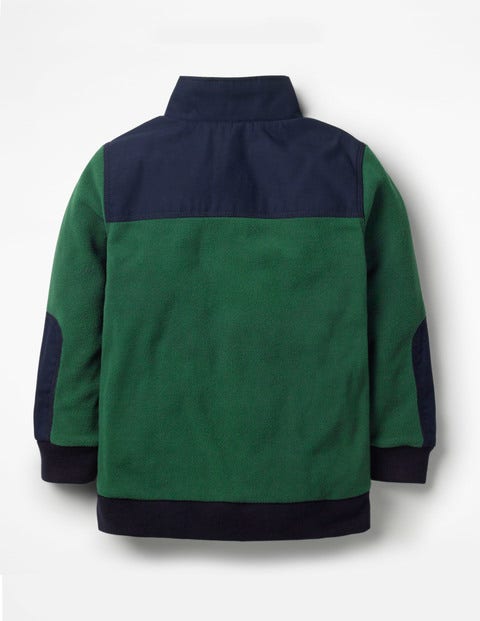 Fleece Zip-Through - Scots Pine Green Fleece Zip-Through - Scots Pine Green
