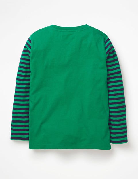 Festive T-Shirt - Watercress Green Baubles Festive T-Shirt - Watercress Green Baubles